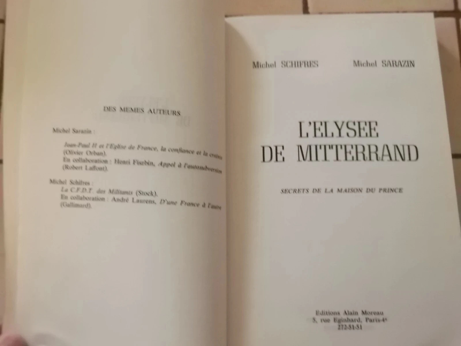 L'élysée de Mittérrand geheimen van het huis van de prins – photo 4